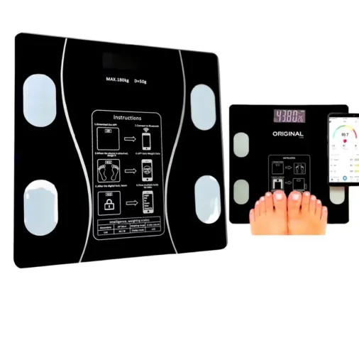 Balança de bioimpedância 140 kg bluetooth