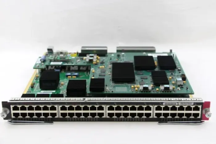 Módulo Gigabit Ethernet Cisco WS-X6848-TX-2T de 48 portas 10 100 1000