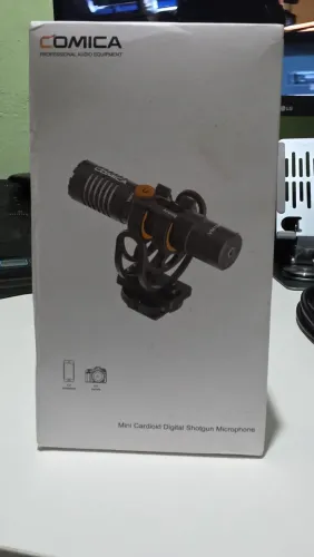 Microfone Shotgun Comica VM10