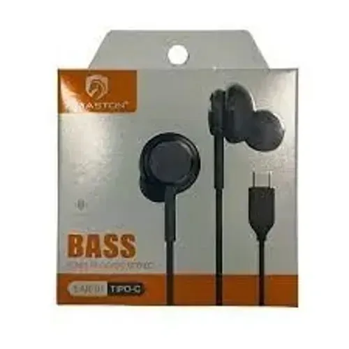 Fone de Ouvido com Fio Tipo-C Intra-Auricular Ear-01 Agold