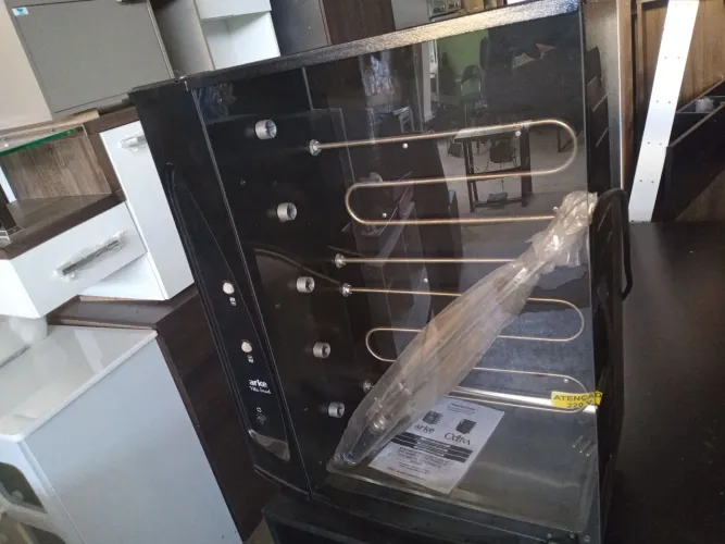 Churrasqueira Elétrico Rotativo Arke 5 Assadeiras