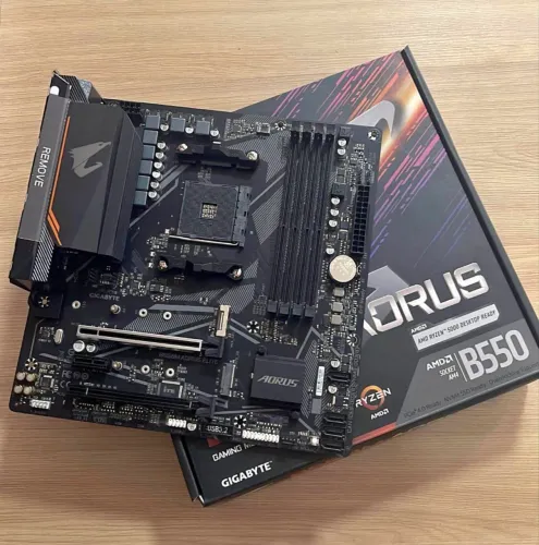 Placa mãe Gigabyte Amd B550m