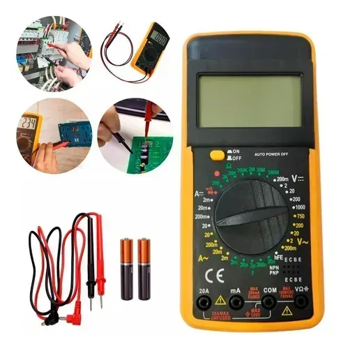 Multimetro Digital Portatil com Capacimetro