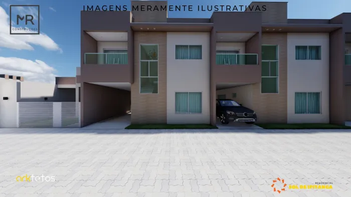 Excelente Casa Nova 3/4 Com Suíte, Lavabo, em Ipitanga - Perto Da Praia