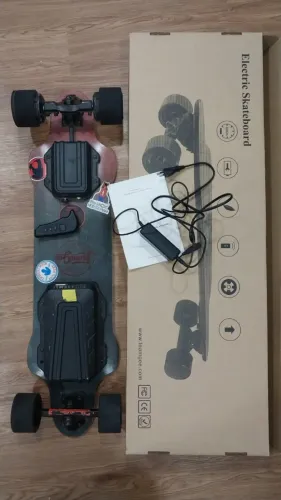 Skate Elétrico Teamgee h20, 1200w, 40km/h max. autonomia 30Km