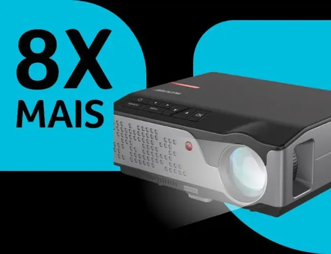 Smart Screen Linux Com Função Projetor 4500 Lumens Multilaser - PJ004OUT