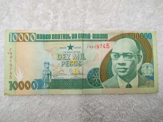 Nota de 10.000 Pesos da Guiné-Bissau