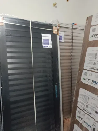 Porta Alumínio Preta completas Vários tamanhos