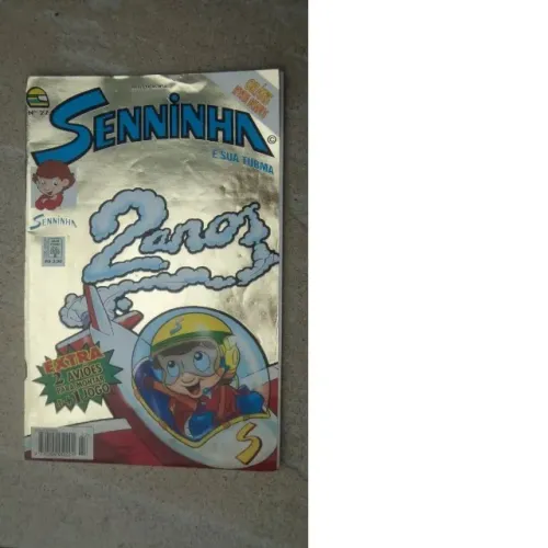 Revista do Seninha 2 Anos - Extra 2 aviões para montar e + 1 jogo