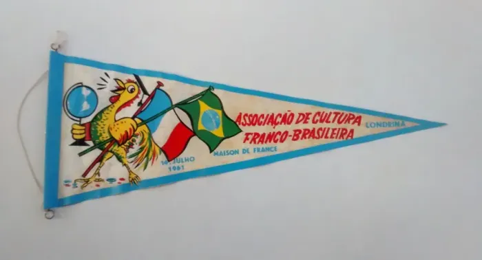 Flâmula Cultura Franco-Brasileira Maison de France 1961 Raridade