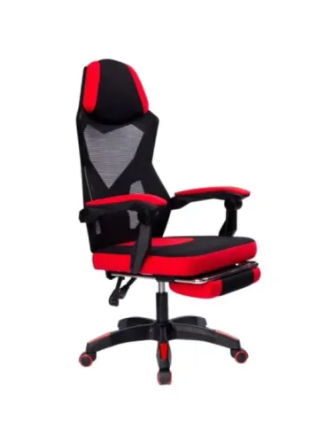 Cadeira Gamer Nova com Apoio para os Pés - Conforto e Estilo!