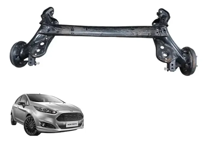 Eixo Traseiro Suspensao Ford New Fiesta 2015 2016 2017 Usado