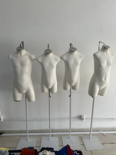 Kit 4 Manequins para Vitrine