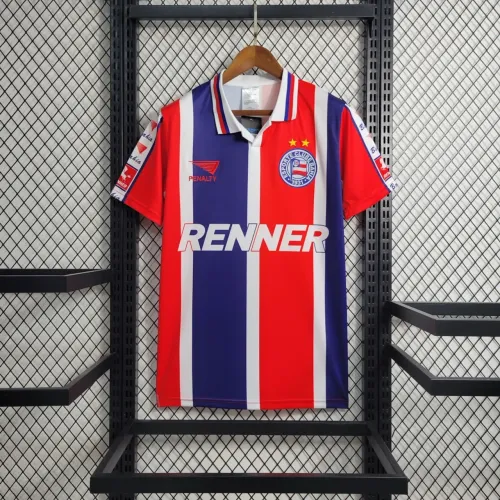 Camisa Bahia tricolor retrô 1996