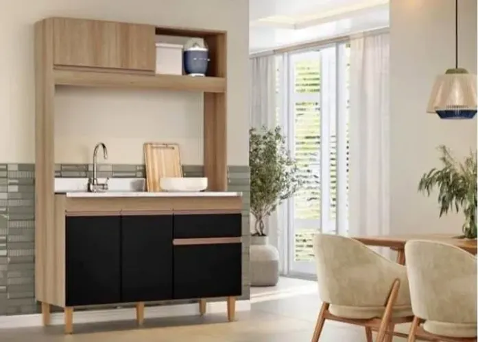 Cozinha compacta na caixa ? 