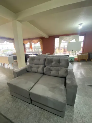 SOFÁ RETRÁTIL E RECLINÁVEL A PRONTA ENTREGA