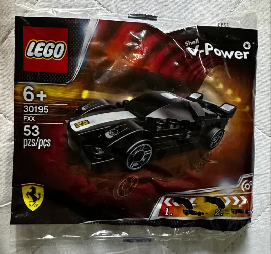 Lego ferrari Shell Ferrari 458 Itália 2012 modelo 30195 ( para colecionador )