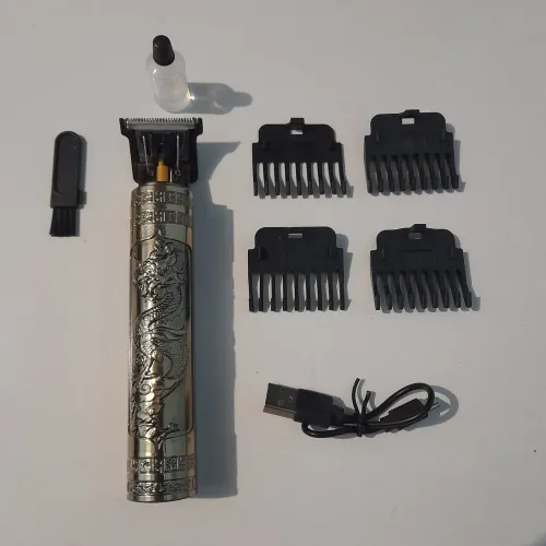 Máquina de Cortar Cabelo Aparador de Barba - Profissional - Recarregável