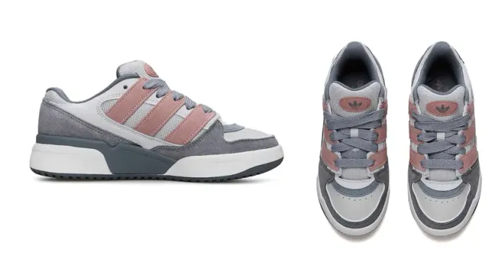 Tênis adidas Forum 2000 Feminino Branco/Rosa/Cinza - Nº 35 - Original, Novo e Sem Uso