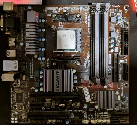 Kit placa mãe am3+ com fx 8320