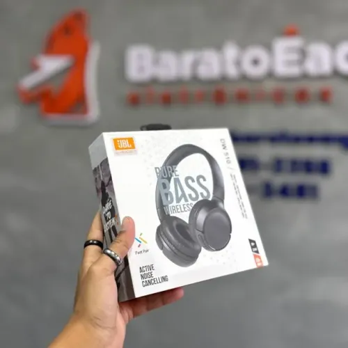 Fone de Ouvido Bluetooth Sem Fio com Microfone - Headset Branco 