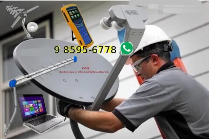 Antenista, Instalação Apontamento de Antena Parabólica e Digital