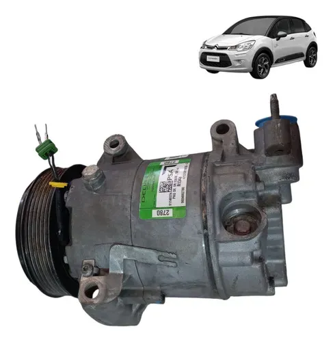 Compressor Ar Condicionado Citroen C3 2013 2017