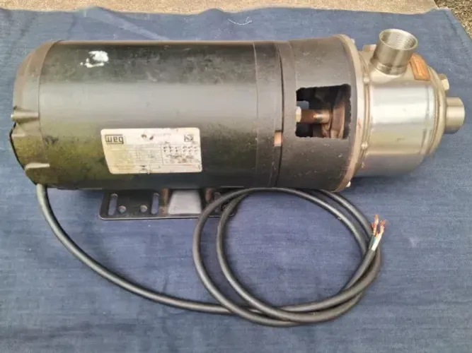 Bomba d'água Centrífuga Moto bomba Schneider 1,5CV 220/380V Mod ME-HI 53 2P RT97