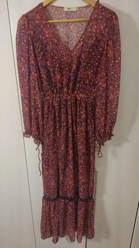 Vestido Longo Romântico 