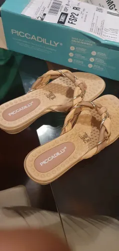 Chinelo Novo Picadilly tam. 35 Wide Fit Rose