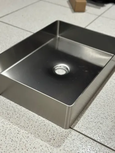 Cuba de aço inox 304 nova - SILVER