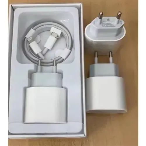 Carregador Apple USB-C 20W + Cabo Lightning Original