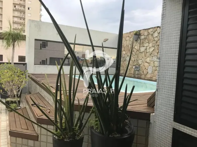 Cobertura com piscina, 3 dormitórios, Enseada, Guarujá