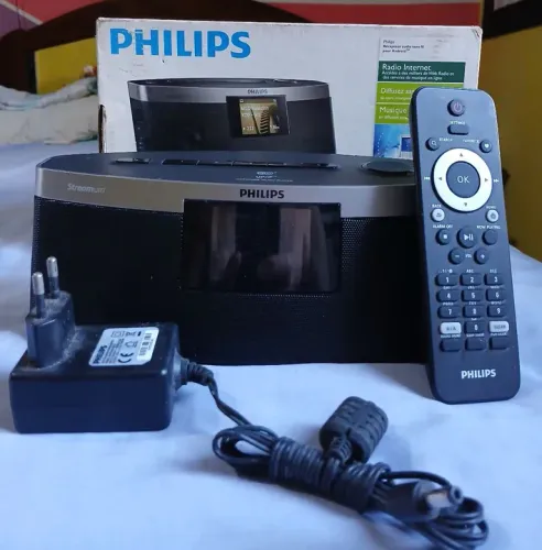 Rádio Philips com Bluetooth por Internet