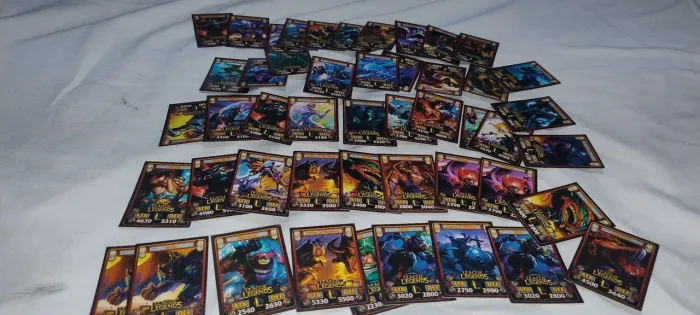 Coleção  39 mini Cards League of Legends