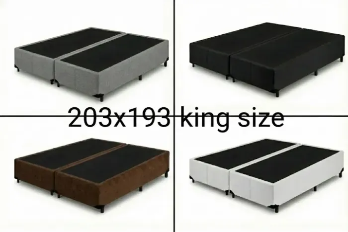 cama box base king size - novas - promoção 