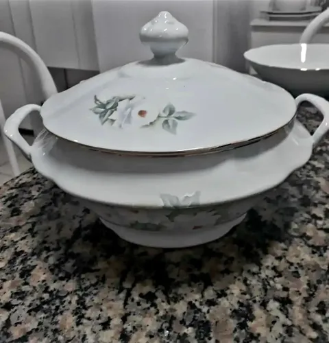 Jogo de Jantar Porcelana Schimidt Classic Ano 1999 - Novo nunca usado