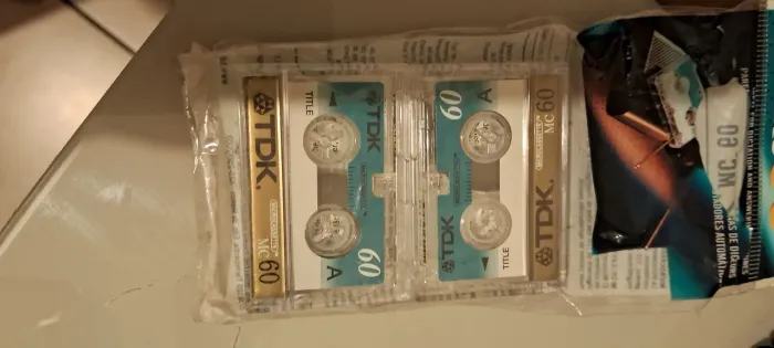 Microcassete TDK MC60 2 fitas Lacradas