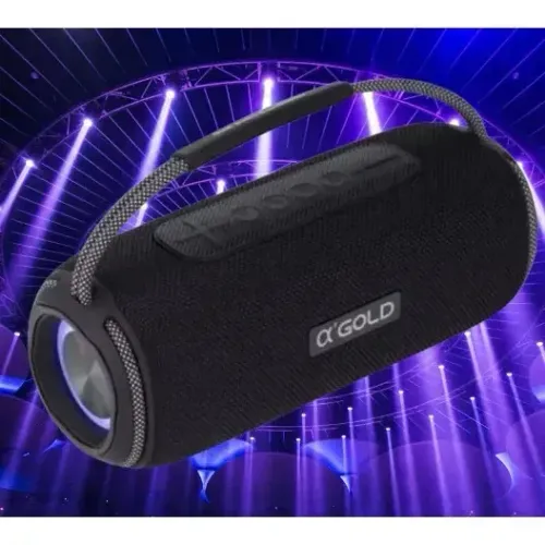 Caixa Som 60w Bluetooth TWS Ipx-6 a prova d?água Grave potênte Bass Boost Extreme - A GOLD
