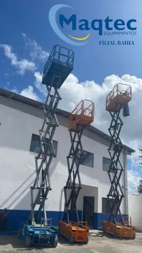 Venda e locação Plataformas Elevatórias - Maqtec - Bahia