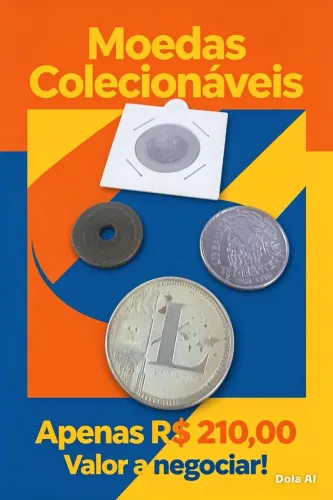 Moedas colecionáveis 