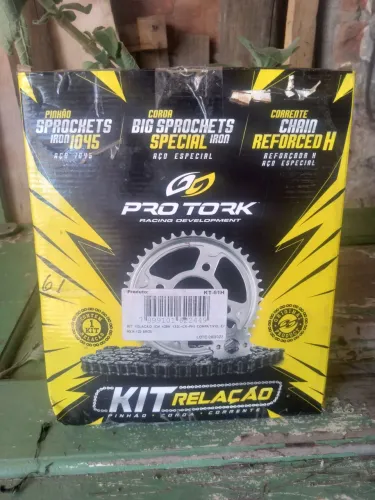 Kit relação honda bros 125 cc