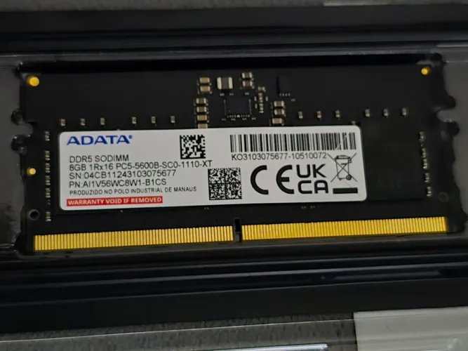 Memoria DDR5 8gb Adata