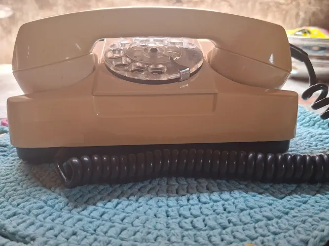 Telefone de Disco Antigo Vintage Retrô