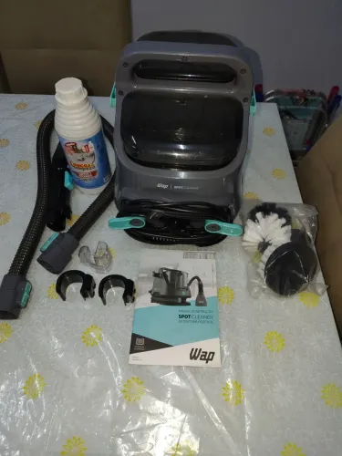 Extratora e Higienizadora Portátil WAP Spot Cleaner W2 1600W - Pulveriza, Esfrega e Extrai