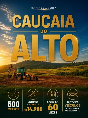 Imóvel para venda possui 500 metros quadrados em Altos de Caucaia (Caucaia do Alto) - Coti