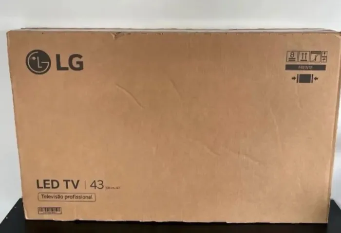 Smart Tv LG 43 Polegadas Lacrada - Nota fiscal