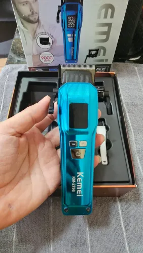Máquina de cortar cabelo kemei 2796