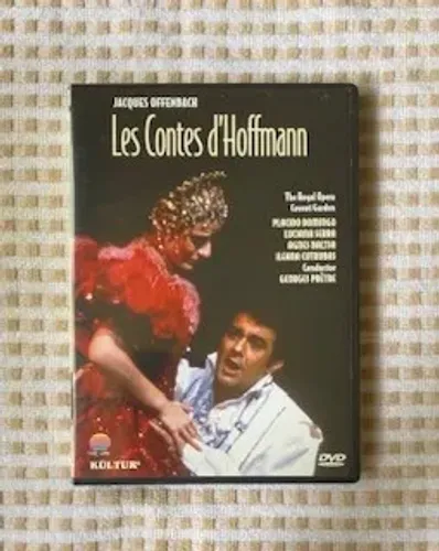 DVD da Ópera Les Contes d'Hoffmann de Jacques Offenbach