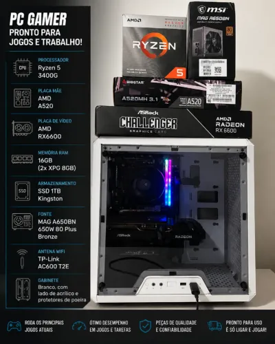 Computador Gamer CPU